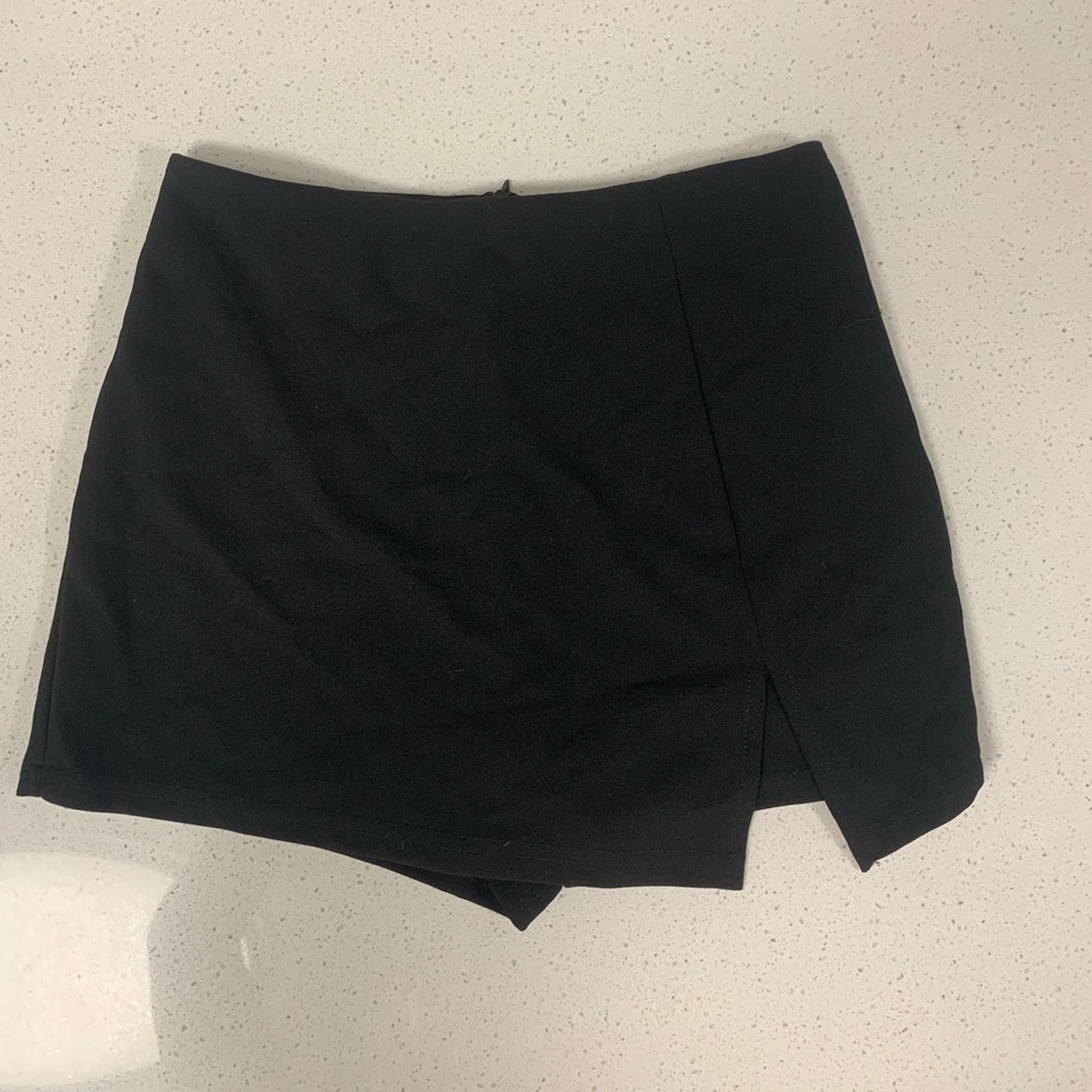 Black womens skort
